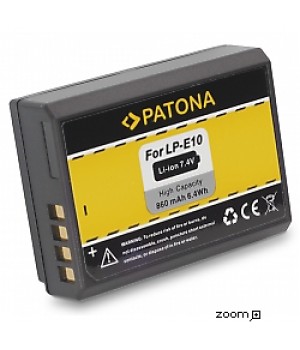 Acumulator Canon LP-E10, LPE10, EOS1100D, EOS 1100D, compatibil marca Patona,