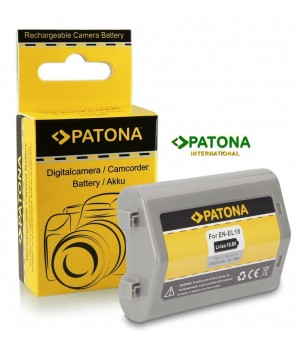 Acumulator compatibil Nikon EN-EL18, D4, 2600mAh, celule SAMSUNG, marca Patona,