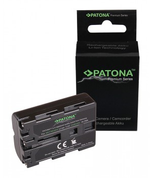 Acumulator Premium Sony NP-FM500H, Alpha DSLR-A100, 2040mAh, compatibil marca Patona, 