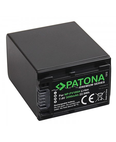 Premium acumulator Sony NP-FV100 FDR-AX40 FDR-AX45 compatibil marca Patona