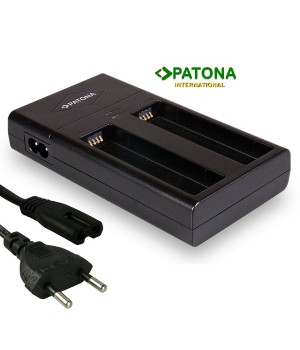 Încărcător Dual pt. DJI HB01,Osmo Handheld 4k, Camera Zenmuse X3, cu cablu micro USB, compatibil marca Patona,